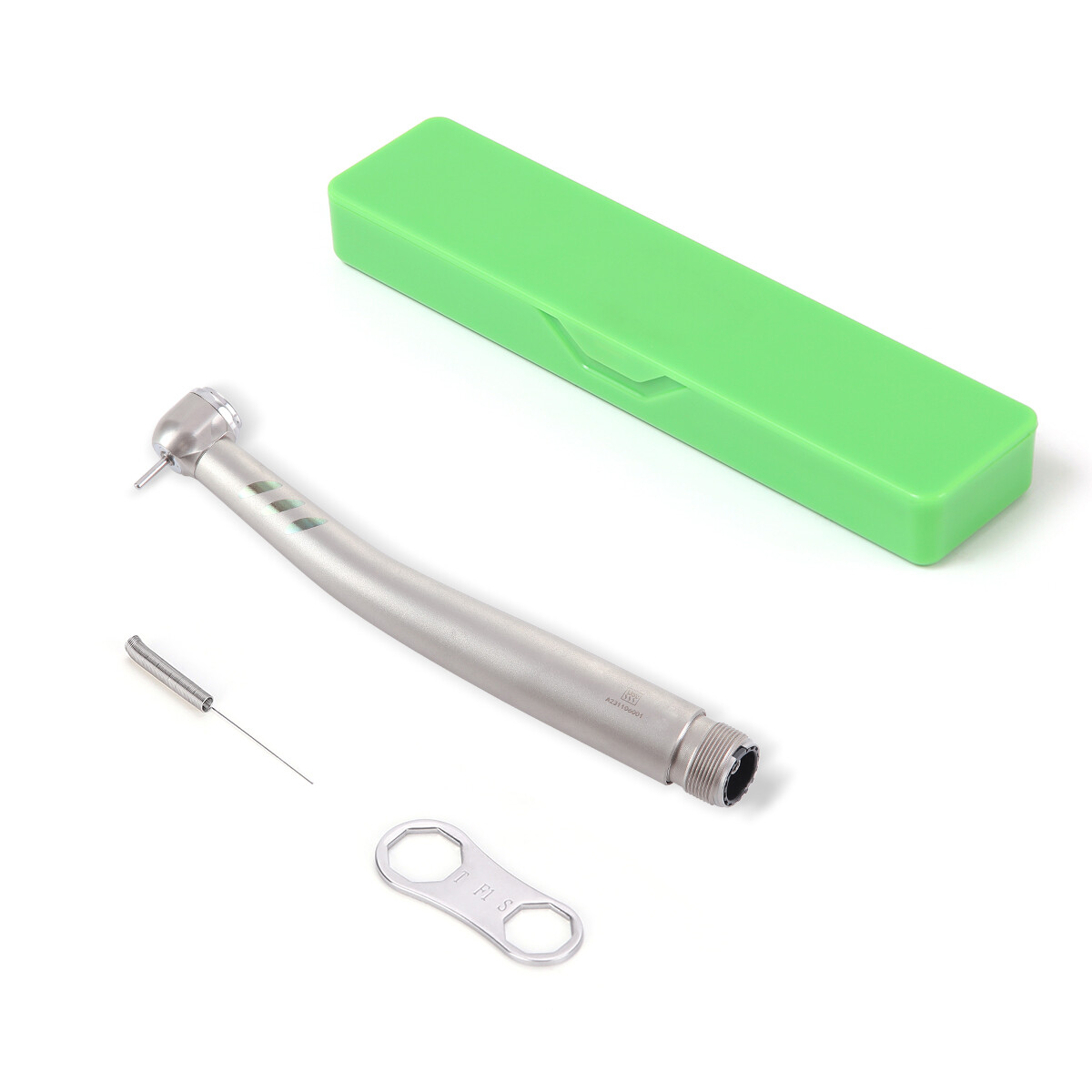 AZDENT Dental (Optic LED E-generator ) High Speed Handpiece Air Turbine 4/2Holes
