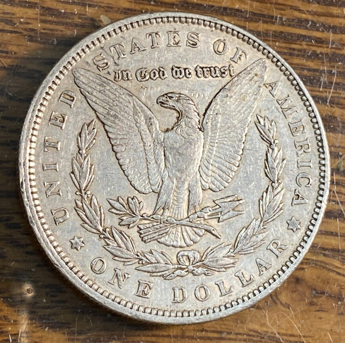 1892 Better Morgan Dollar Nice Original AU CHRC