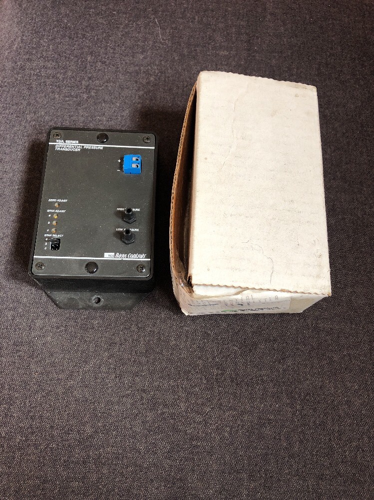 TCS Basys Controls TD1191 TD/TL Series Differential Pressure Transducers