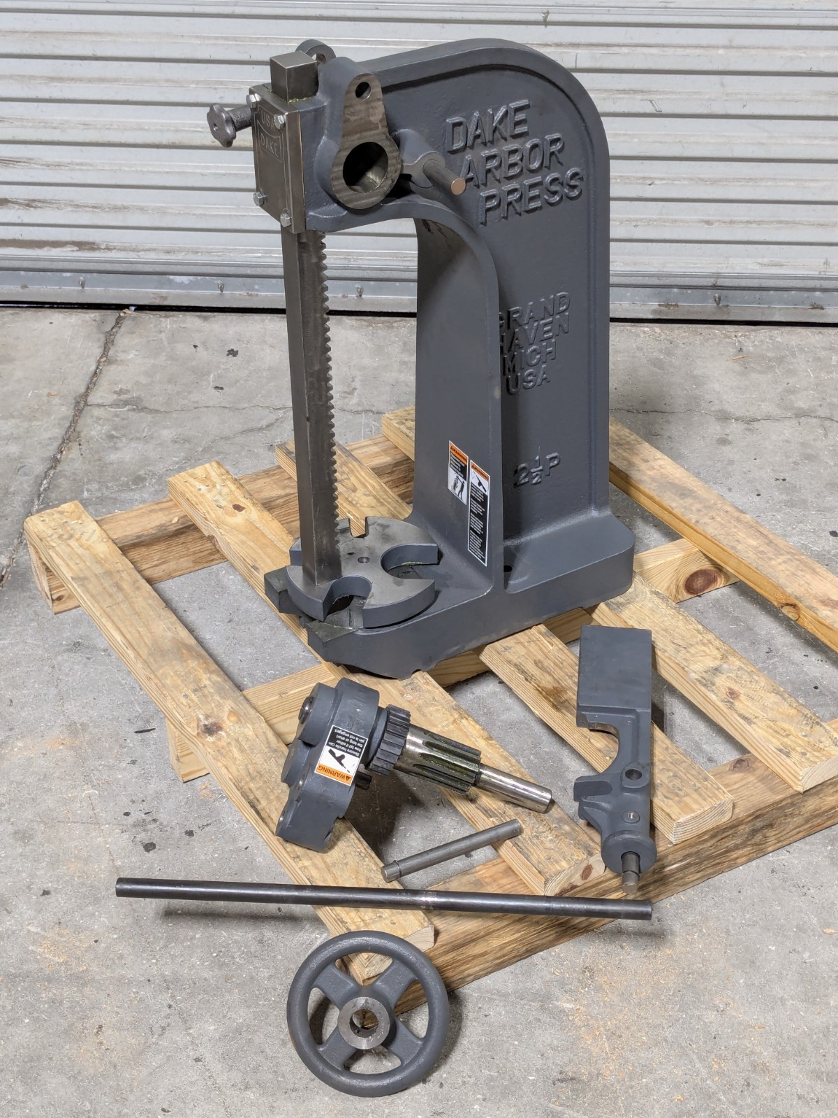 Dake Compound Leverage Arbor Press 6 Ton Capacity 903003 Missing Parts