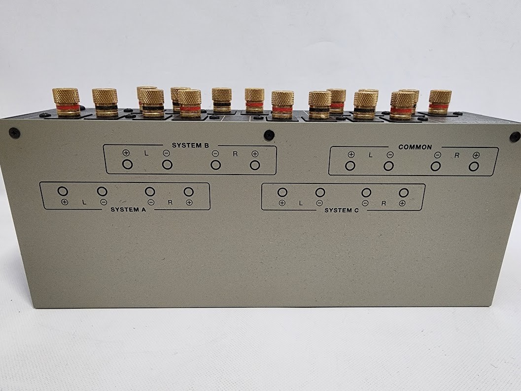 LUXMAN AS-50R Speaker Selector Terminal Type Audio Selector