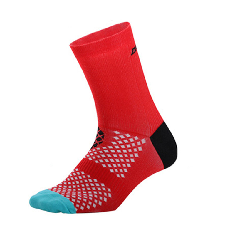 Road Cycling Riding Socks Mens Womens Bicycle Bike Sports Ankle Socks XC BMX Red