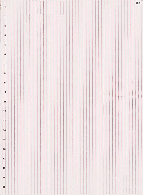 EEG Paper 405MM X 300MM X 1000 SHEETS, 21 CHANNELS PK 1
