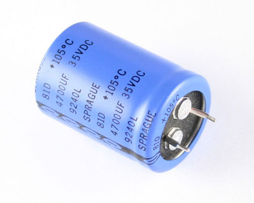 (4pcs) 4700uF 35V Radial Snap In Mount Electrolytic Capacitor DC 105C 35VDC