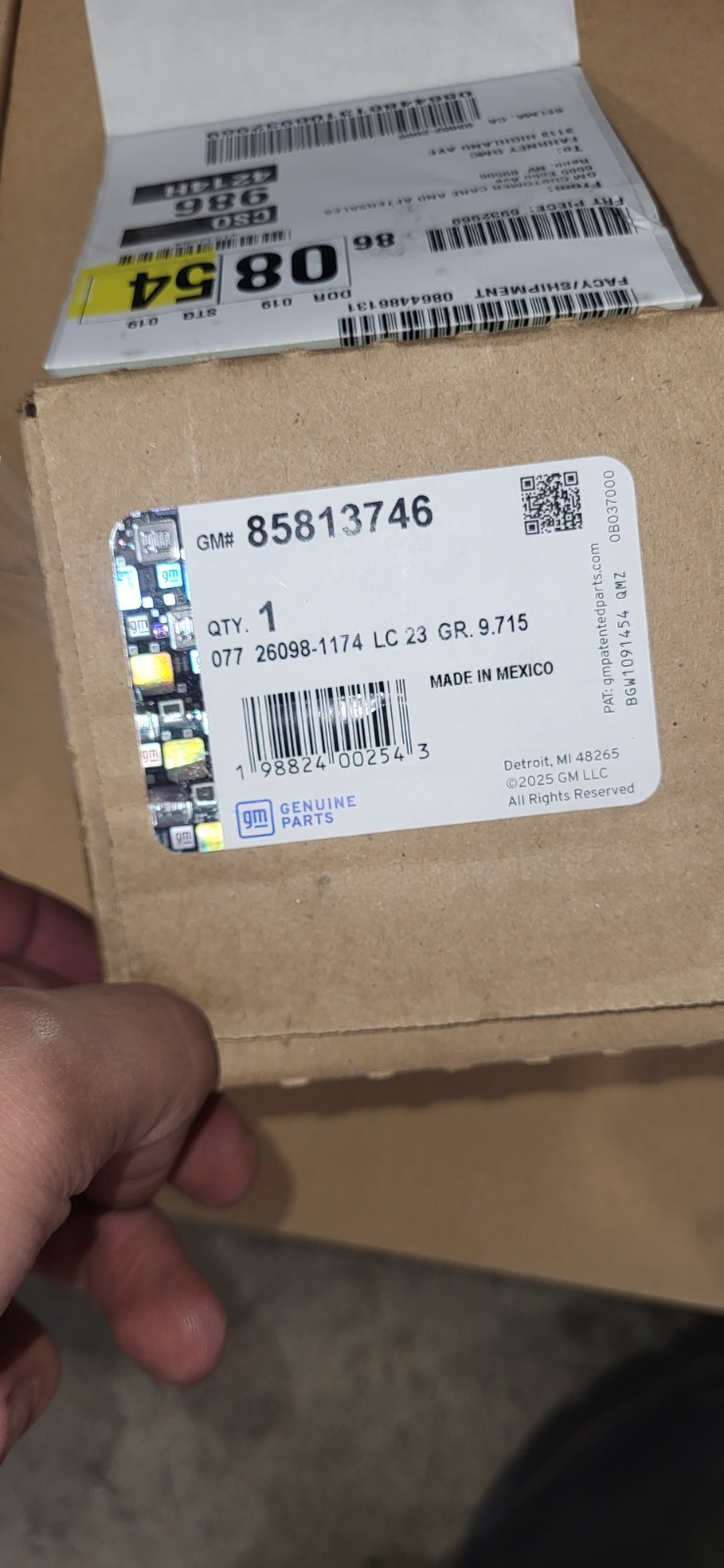 GM OEM 2023-2025 Camera 85813746 84667444 85573256