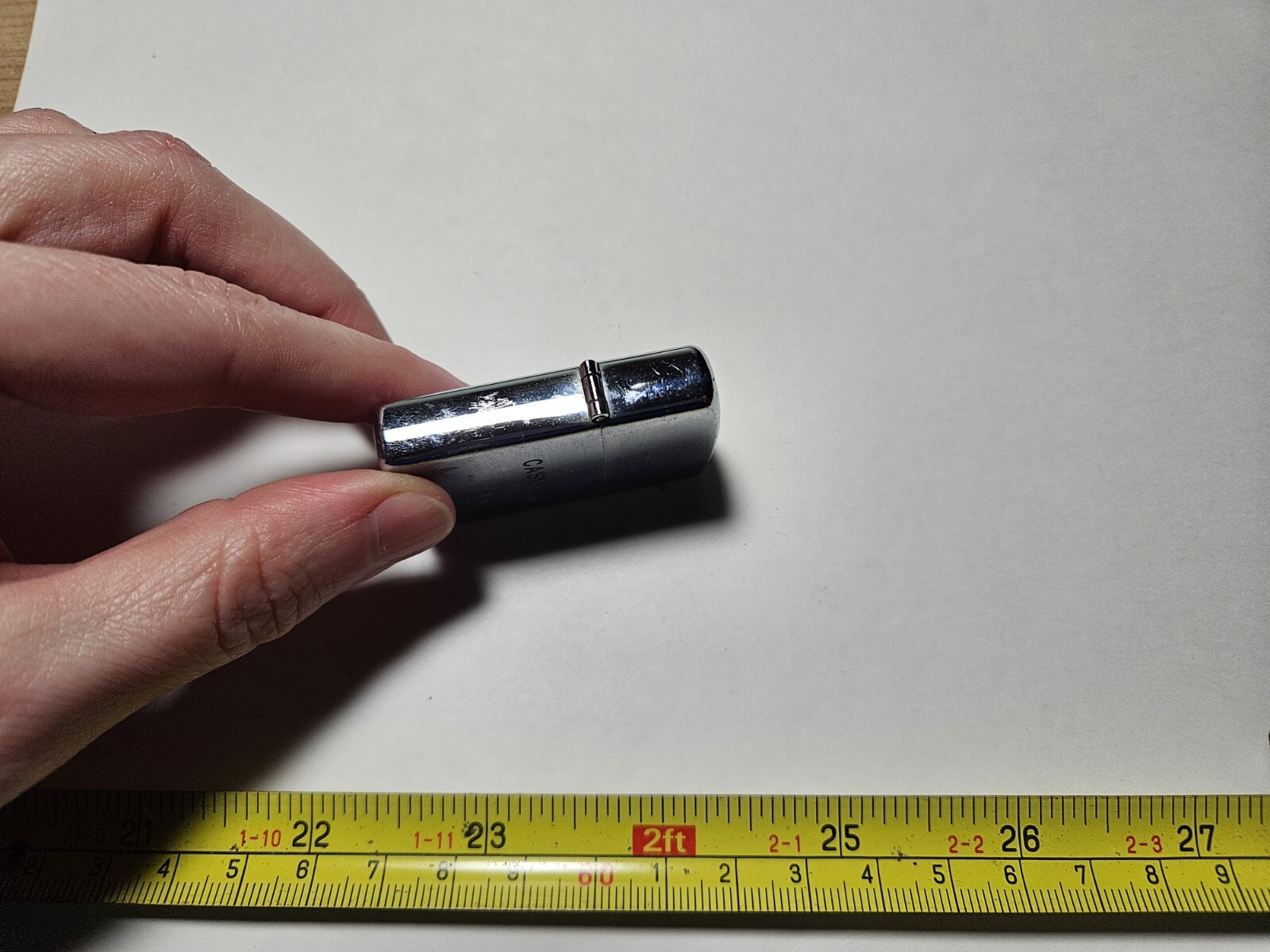 Vintage Caslon Advertising Lighter