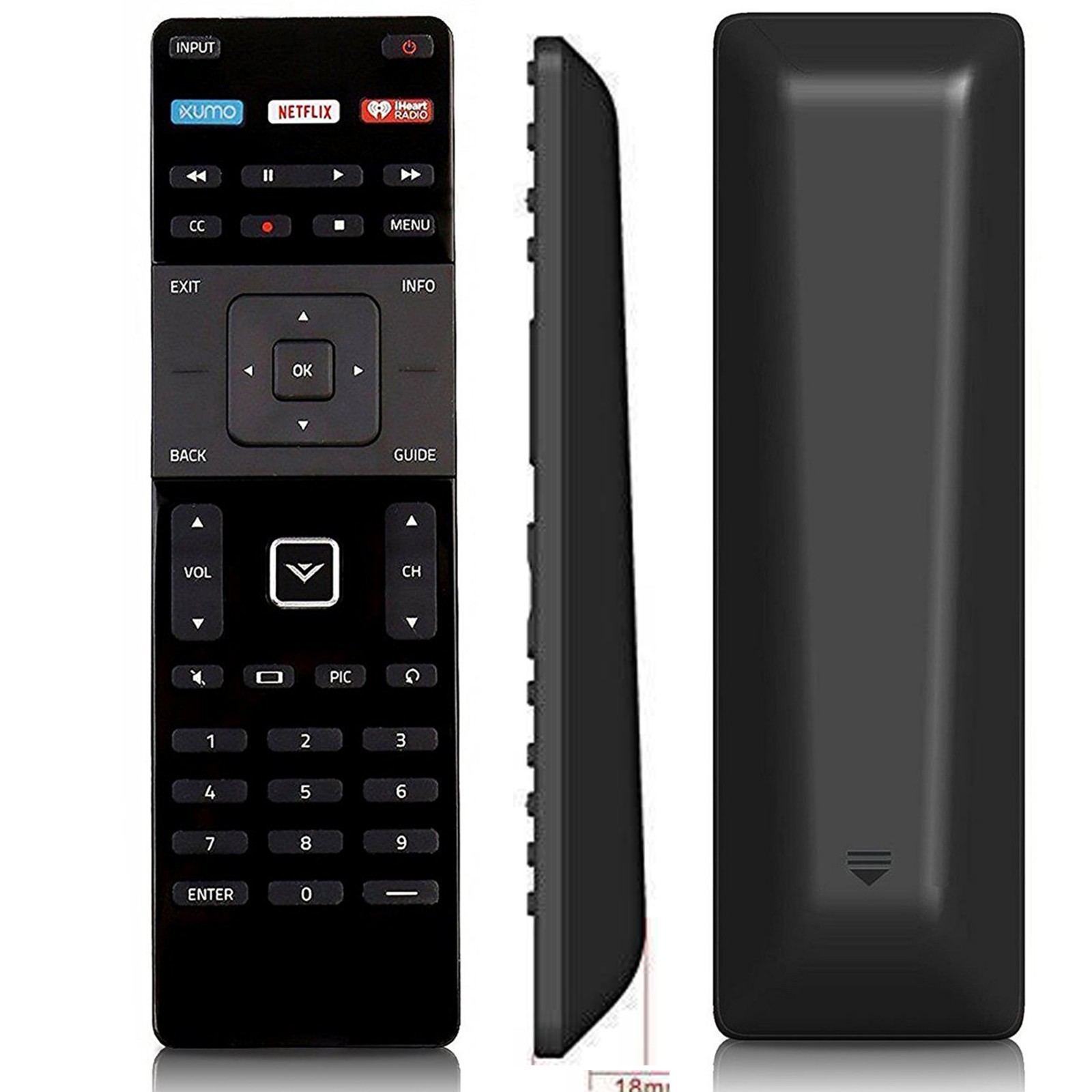 New Controller for Vizio Remote XRT122 Smart TV E55C1 D39HD0 E43-C2 E65C3 E32HC1