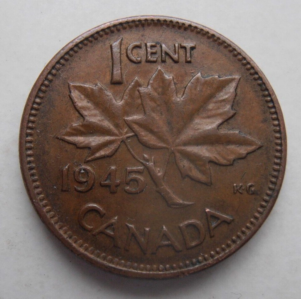 CANADA 1 CENT 1945