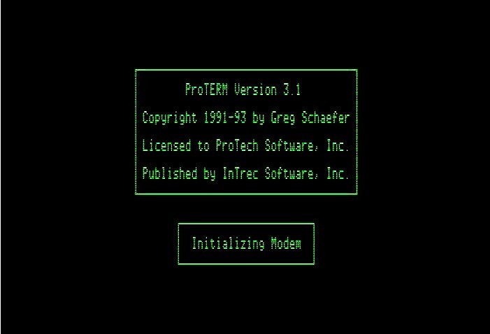 ProTERM v.3.1 Professional Communication Software for Apple II Computers