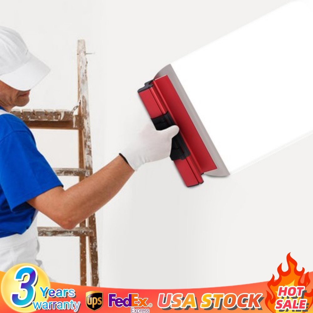 Drywall Skimming Blade Set W/ 40/60/80cm Blades + 35.4"-63" Extension Handle