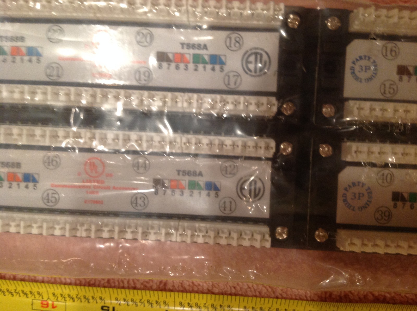 Unshielded Patch Panel 48 Ports