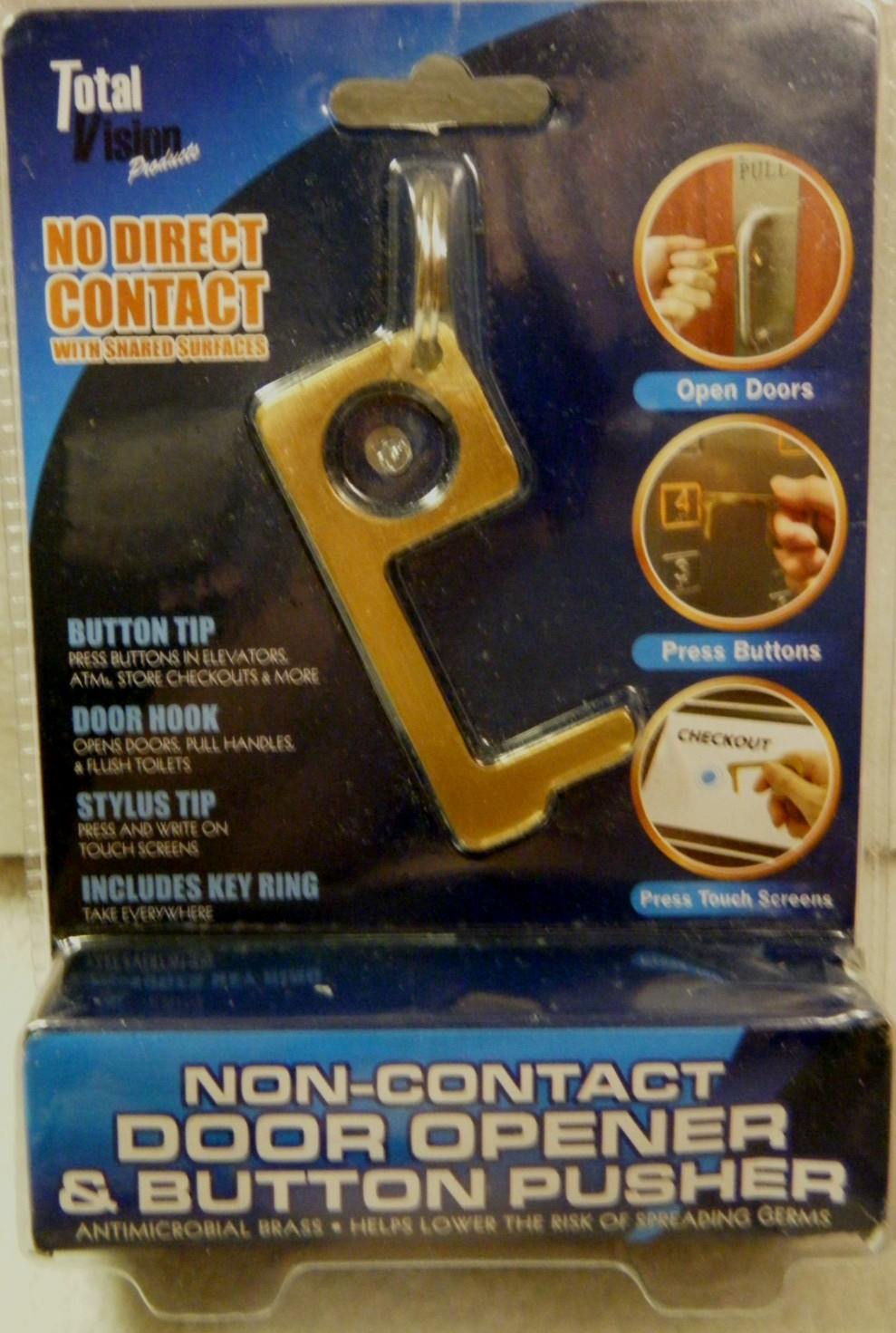 Non Touch Key Door Opener Tool No Touch Hand Held Key Non-Contact **FAST SHIP**