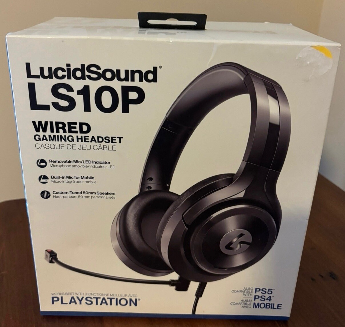 WIRED GAMING HEADSET WITH MIC LUCIDSOUND LS10P PLAYSTATION