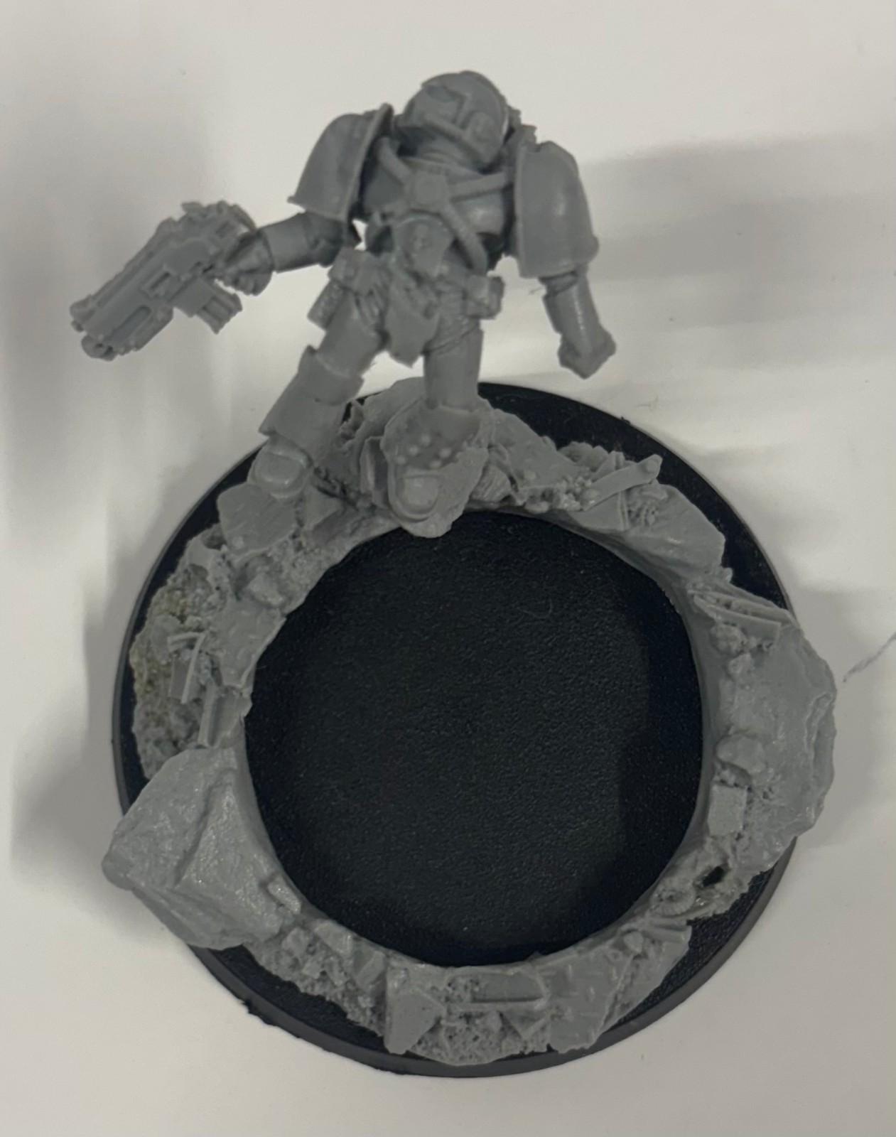 Dead Ultra Space Marine Floating Base Warhammer 40k Custom Chaos