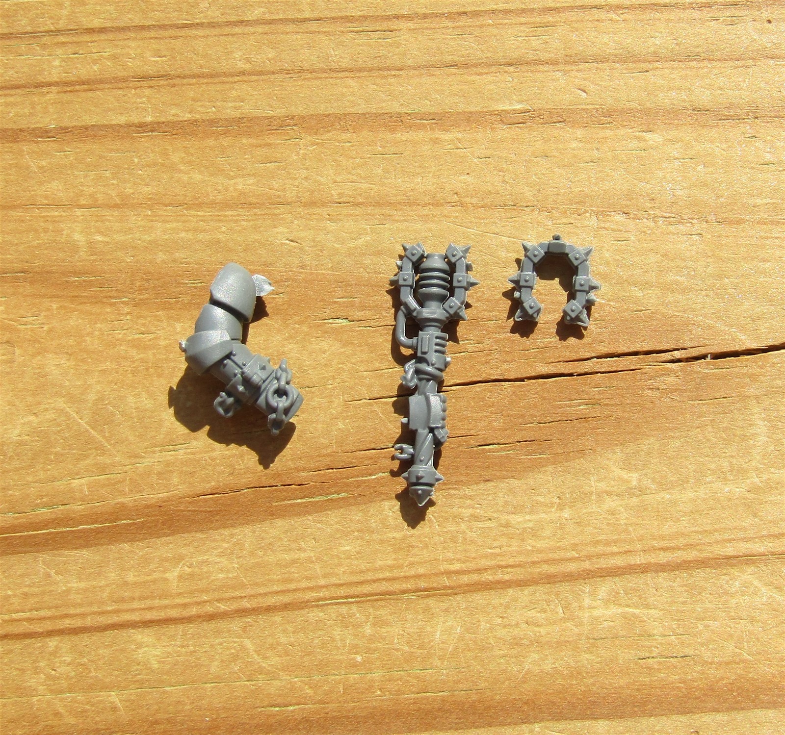 40K Black Templars Primaris Sword Brethren B Power Maul Right Arm Bits