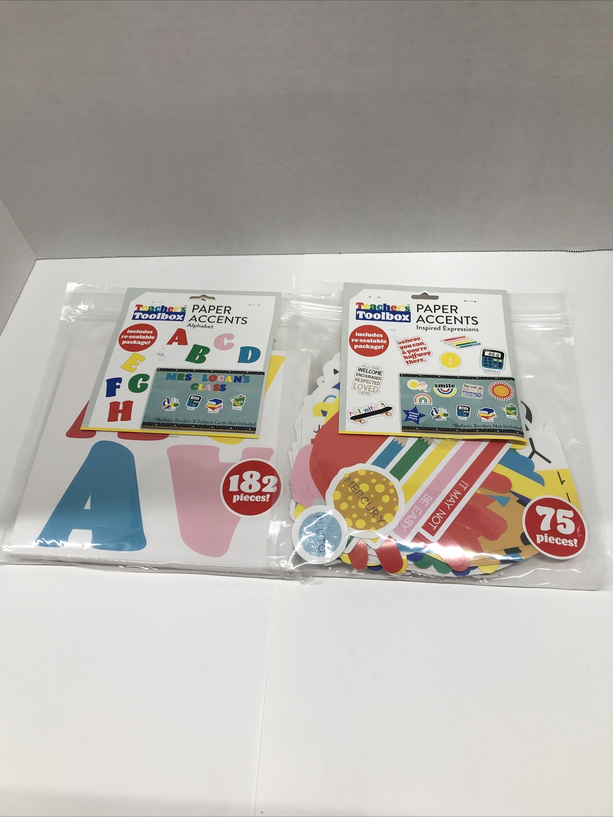 Teacher’s Toolbox Set Of 2 Paper Accents