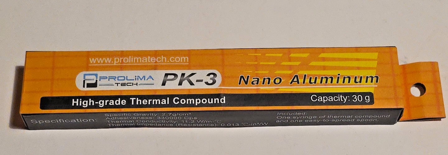 Prolimatech PK-3 Nano Aluminum PC Thermal Compound 30g
