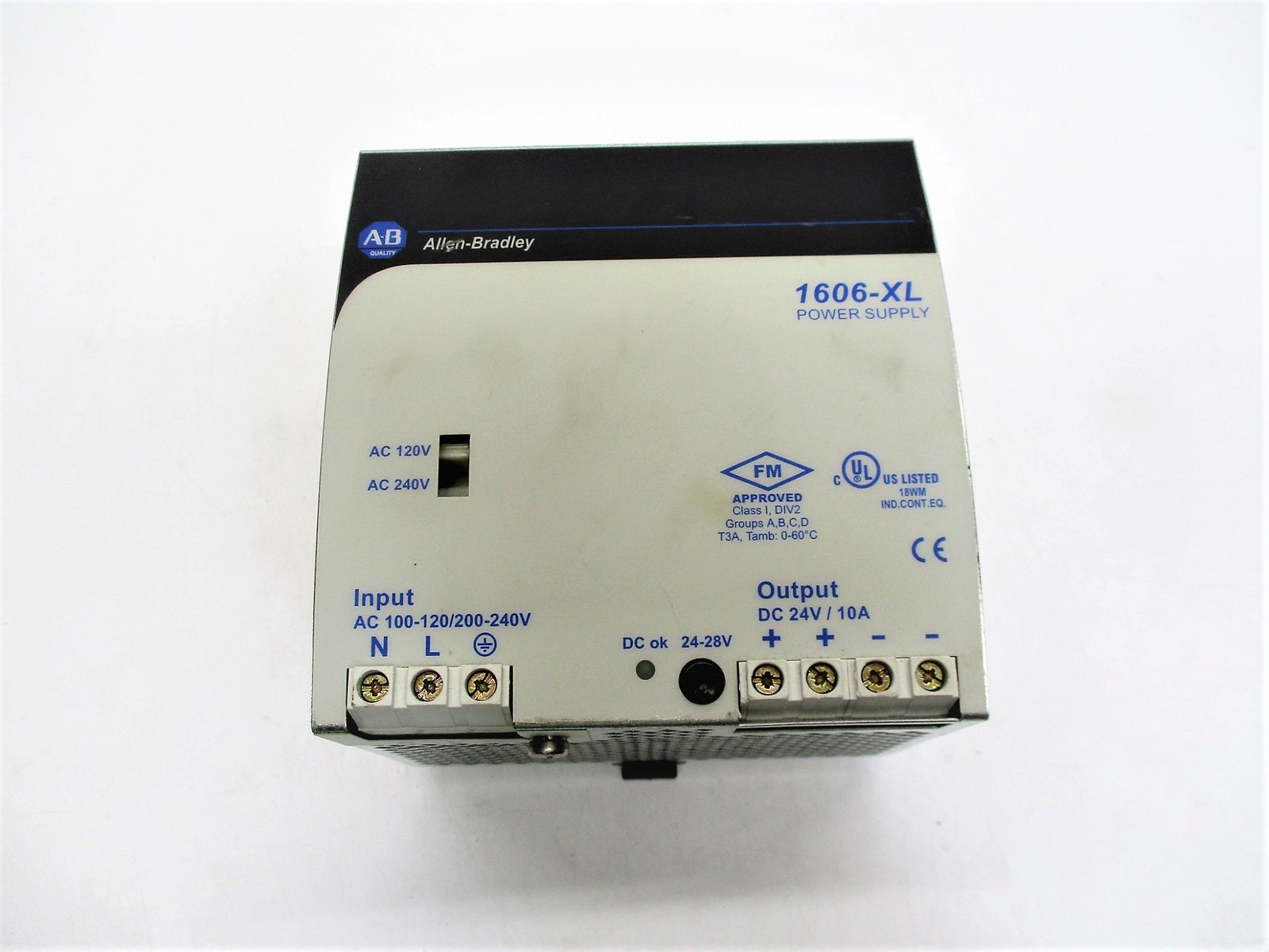 INDUSTRIAL SPARE PART 1606-XL240E SER. A 100-120/200-240VAC 6/2.8A UNMP