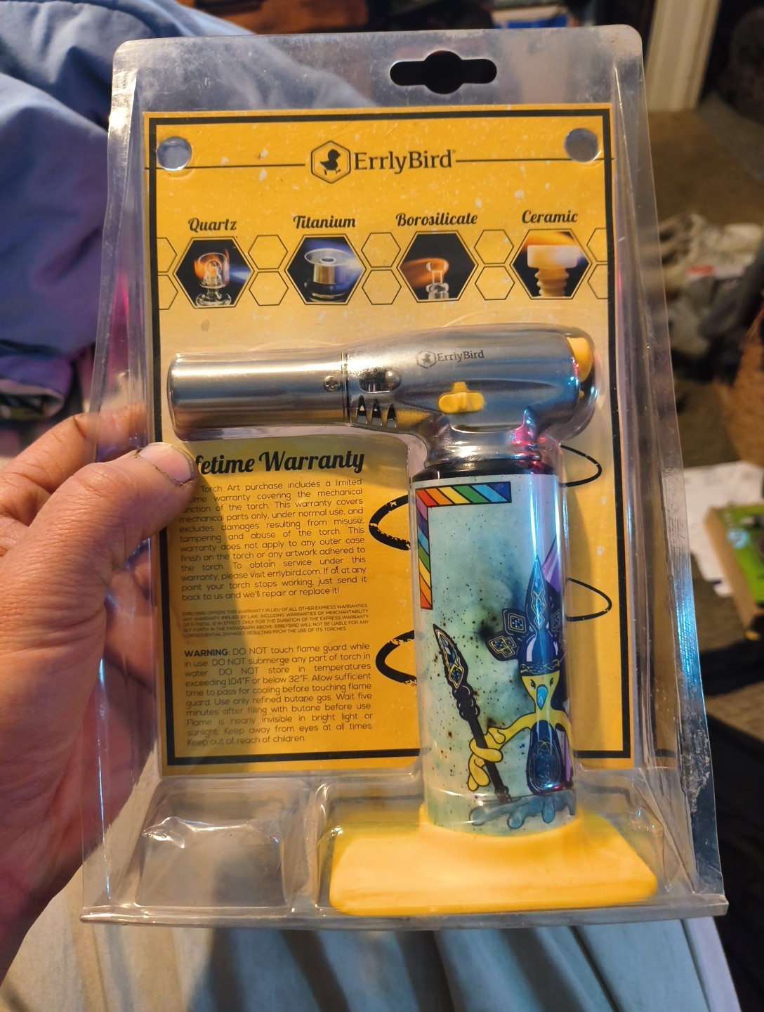 ErrlyBird Torch Art Butane Torch Signed