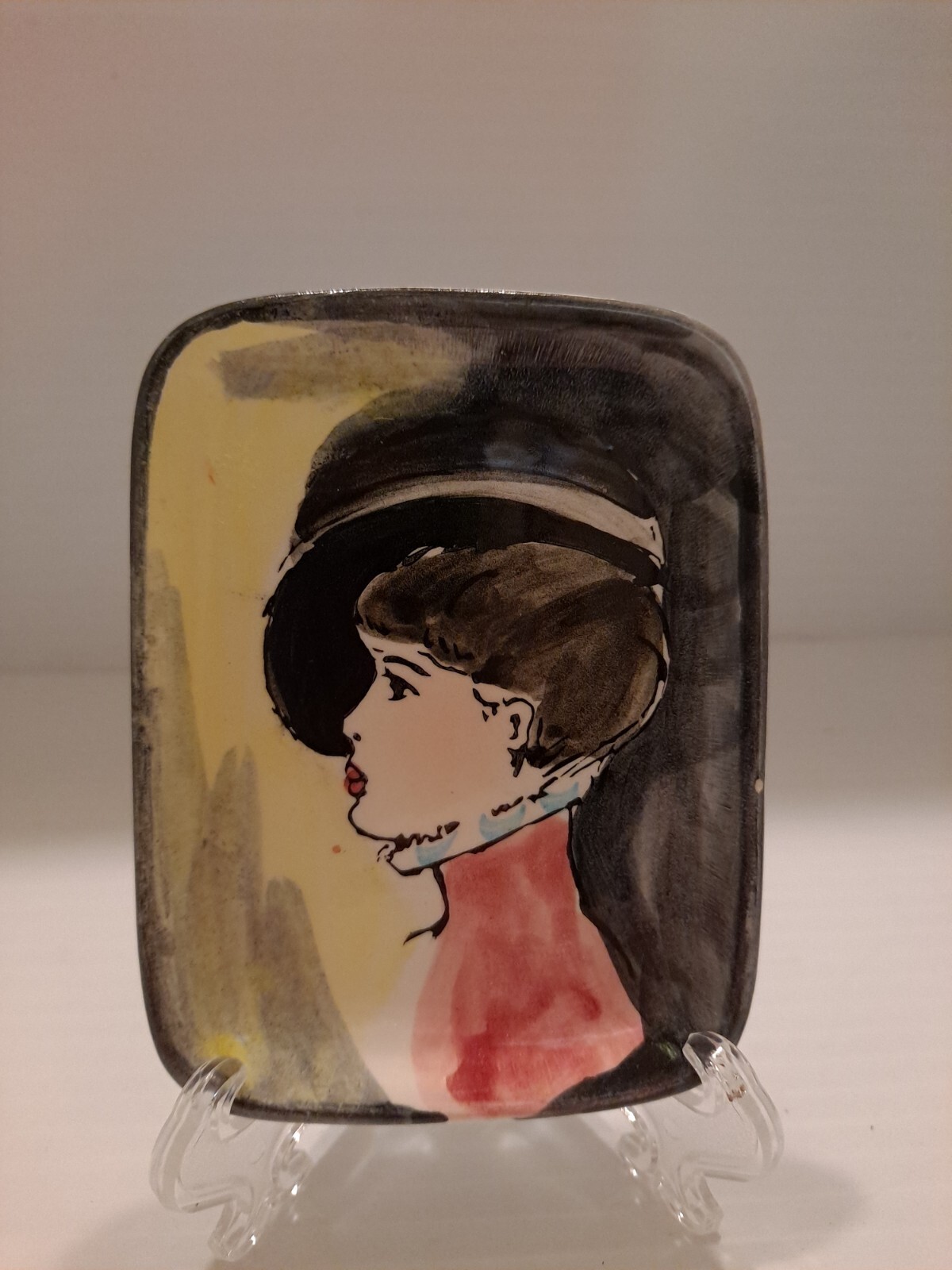 Trinket Dish hand painted in Japan