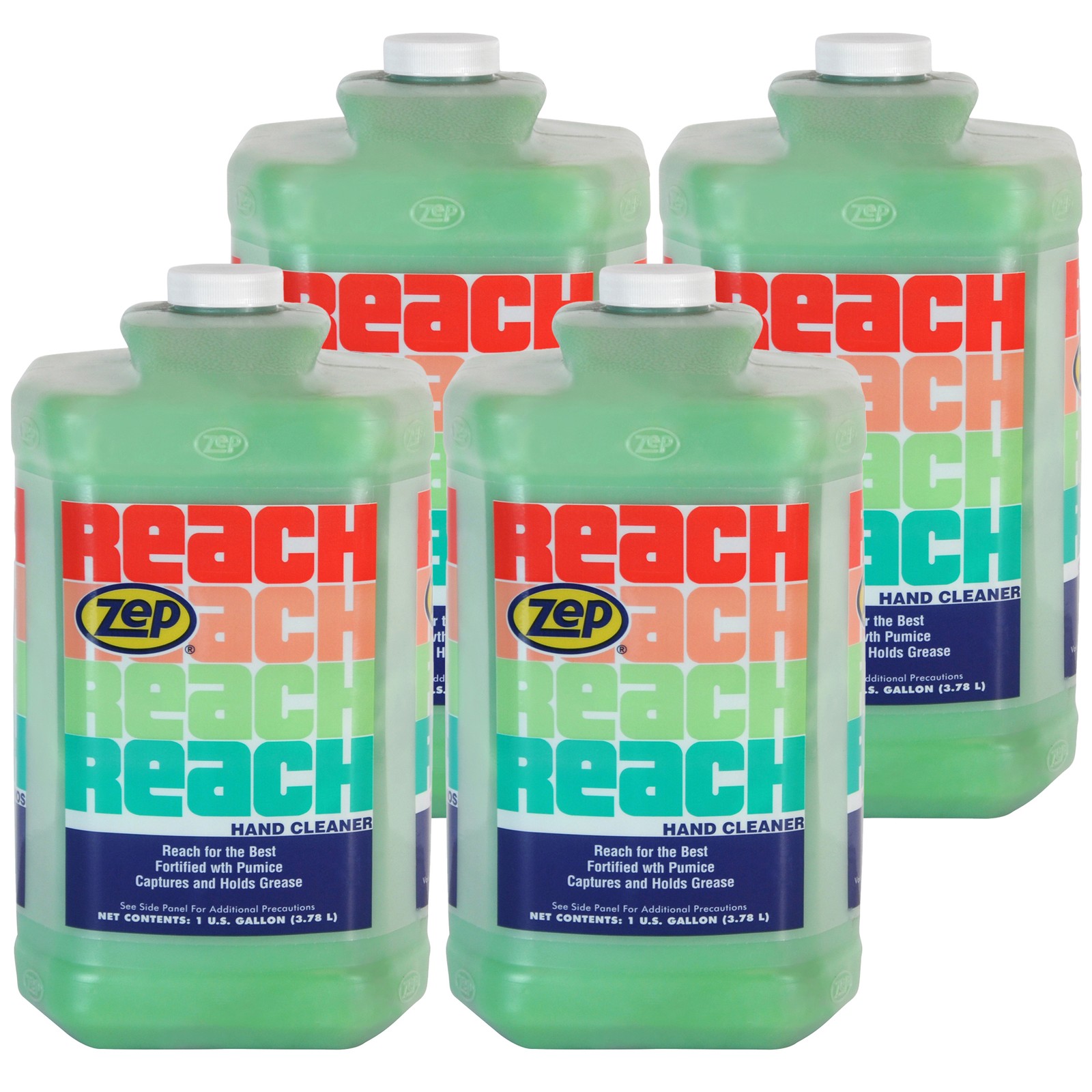 Zep Reach Industrial Strength Hand Cleaner - 1 Gallon (Case of 4) - 92524 -