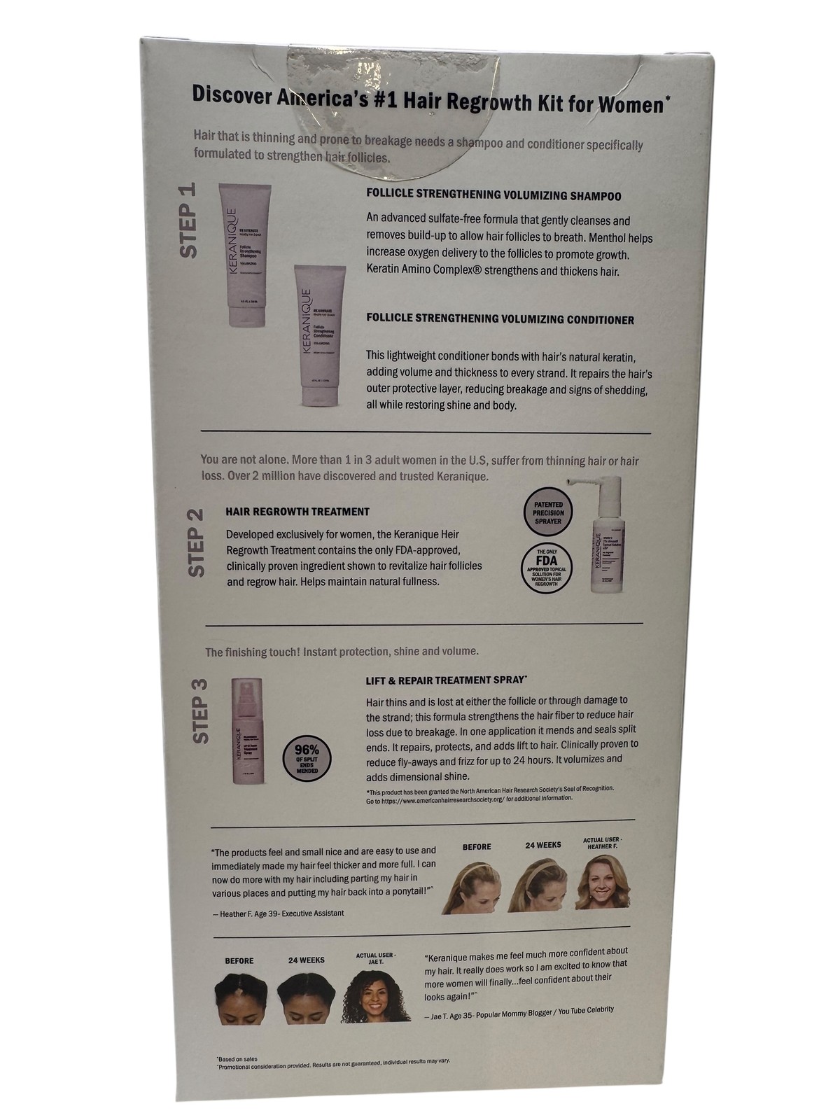Keranique The Complete Hair Regrowth System