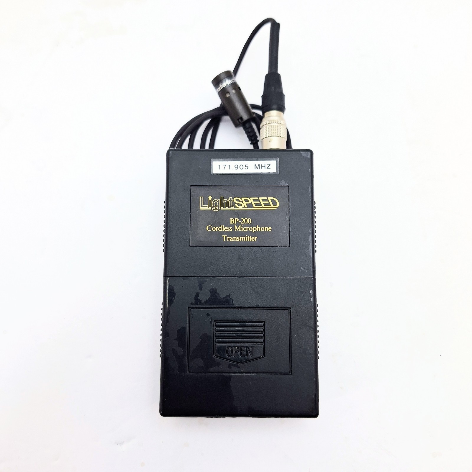 Lightspeed Wireless Microphone Transmitter BP-200 171.905 MHZ With Microphone