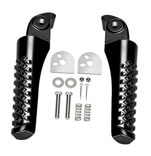 Mini Bike Foot Pegs Kit Replacement for Coleman Minibike CT200U CT200U black